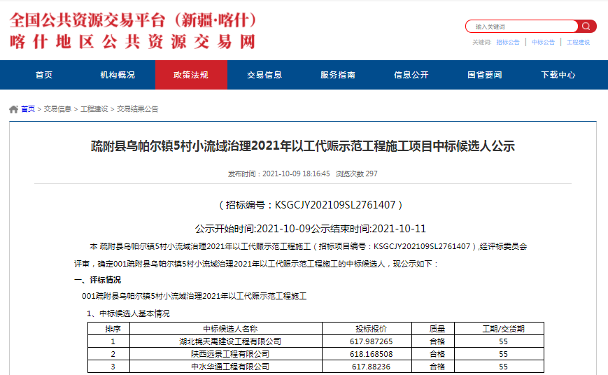 疏附縣烏帕爾鎮(zhèn)5村小流域治理2021年以工代賑示范工程施工項(xiàng)目.png