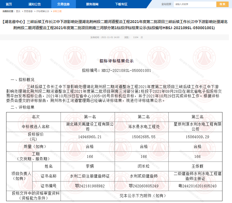 三峽后續(xù)工作長江中下游影響處理湖北荊州段二期河道整治工程2021年度第二批項(xiàng)目荊南三河部分第1標(biāo)段.png